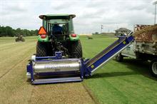 Koro Field Top Maker: single pass needed - image: Campey Turf Care Systems